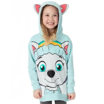 Afbeelding van Paw Patrol Kids Hoodie Chase Marshall Skye Everest of Pubble 3d Ears Sweater 4 5 jaar