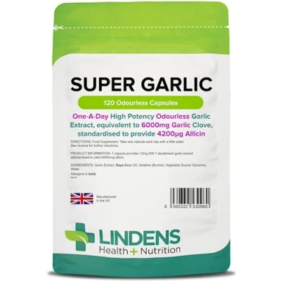 Afbeelding van Geurloze Super Knoflook 6000 mg (120 capsules)