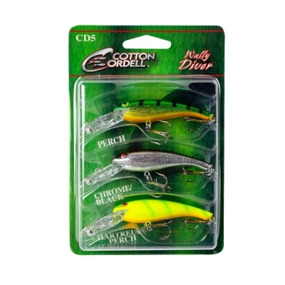 Afbeelding van Cotton Cordell Wally Diver 3 Pack 6,4cm (6,4g) Plug