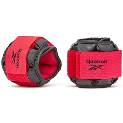 Afbeelding van Reebok Standaardmaat enkel en polsgewichtjes 0,5 kg zwart/rood