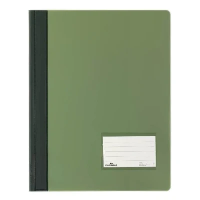Afbeelding van Durable 268005 Snelhechtmap semitransparant, groen, verpakking van 25 stuks