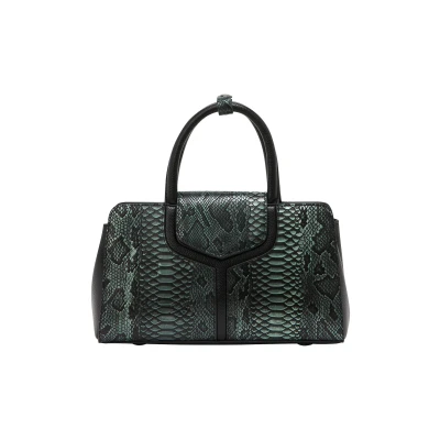 Afbeelding van faina Handtas, Dames, Maat: One Size, Green black