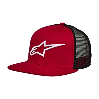 Afbeelding van Alpinestars, Corp Trucker, Baseball Pet, Rood Zwart, Os, Mens