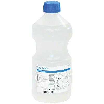 Afbeelding van NaCl 0,9% Spüllösung Flasche 1l 1 Liter Ecotainer