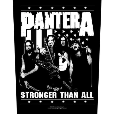 Afbeelding van Pantera Stronger Than All Rugpatch Zwart