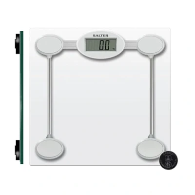 Afbeelding van Salter Glass Digitale Weegschaal Precisie Fitness Lichaamsgewicht 180kg Capaciteit