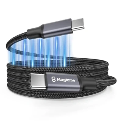 Afbeelding van Magtame USB 4 kabel 240 W, 0,75 m C kabel, ondersteuning display 8K @60HZ, 4K @144HZ naar Hub Docking Station