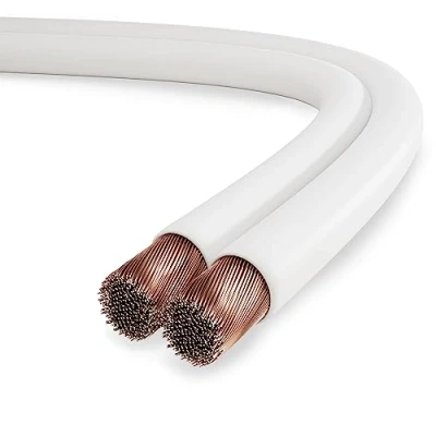 Afbeelding van conecto Boxkabel, CCA luidsprekerkabel, 2x1,50mm² kleur: wit 10 meter