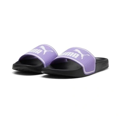 Afbeelding van PUMA Leadcat 2.0 uniseks volwassene Slippers,Lavender Alert Wit Zwart,52 EU