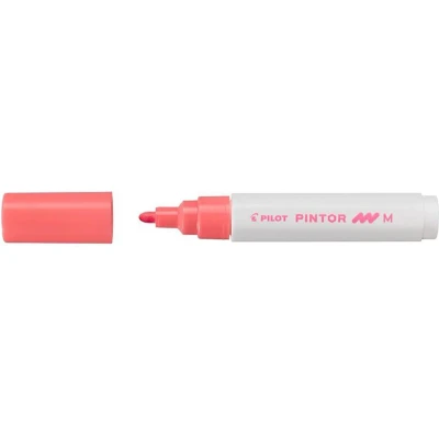 Afbeelding van 6x Pilot Pintor marker, medium punt, neonrood