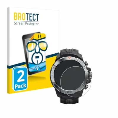 Afbeelding van BROTECT Schutzfolie Displayschutz Displayschutzfolie Folie Klar Transparent, Smartwatch beschermfolie, Transparant