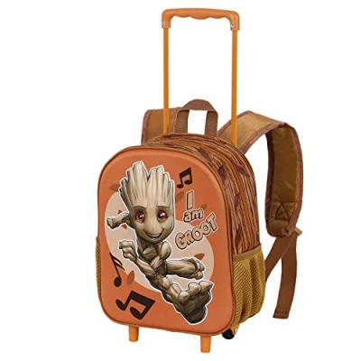 Afbeelding van Ik ben Groot Soundtrack 3D Rugzak met Wieltjes Kle