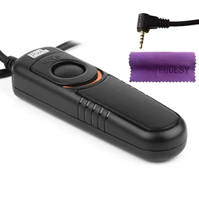Afbeelding van Pixel RC201 RS1 Afstandsbedieningscamera compatibel met Panasonic Lumix G3 G5 G6 G7 G10 G70 Gf1 S5 S1H S1R S1M S1 G95 G91 FZ10002 G9 GH5 G85 G81 GX8 GX7 4GH GH3 GH 2 x FZ2500 FZ2000 FZ1000 FZ300 FZ200