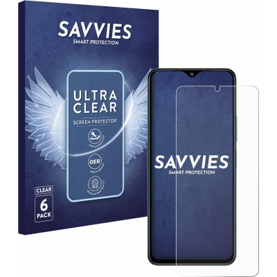 Afbeelding van Savvies Screenprotector voor Xiaomi Redmi A3 Folie Beschermfolie transparant (6 Stuks)