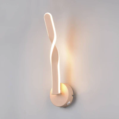 Afbeelding van Trio Design wandlamp Ginko zandkleurig R25791766