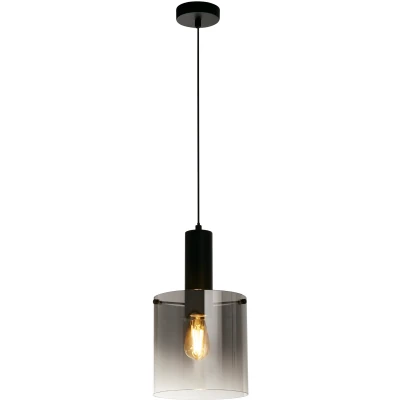 Afbeelding van Searchlight Zwarte hanglamp Sweden 1 lichts 88910 1BK