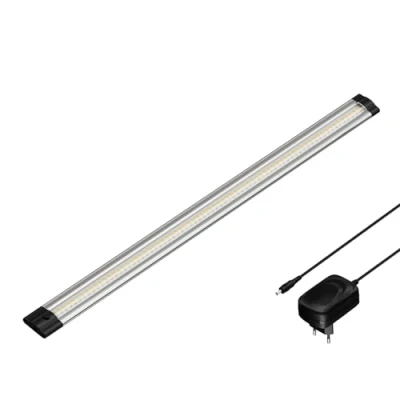 Afbeelding van parlat LED kastarmatuur SIRIS met netvoeding, vlak, 50cm, 531lm, warm wit