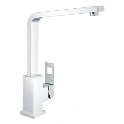 Afbeelding van Grohe Eurocube keukenmengkraan hoge uitloop supersteel