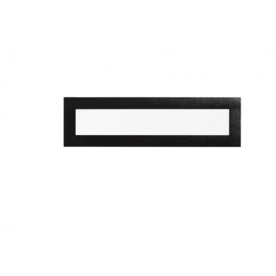 Afbeelding van Durable 498601 Infokader Duraframe Magnetic Top (magnetische bevestiging voor metalen oppervlakken titels bij A4 staand of A5 liggend) 5 stuks, zwart