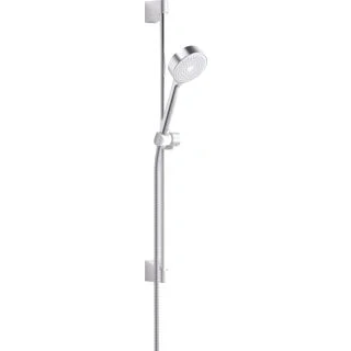 Afbeelding van Hansa basicjet glijstangset 1 straal 95 mm vaste montage elementen doucheslang 1750mm 44780213
