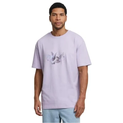 Afbeelding van Upscale by Mister Tee VIVE LA Liberte Tshirt print, Heren, Maat: 4XL, Lilac