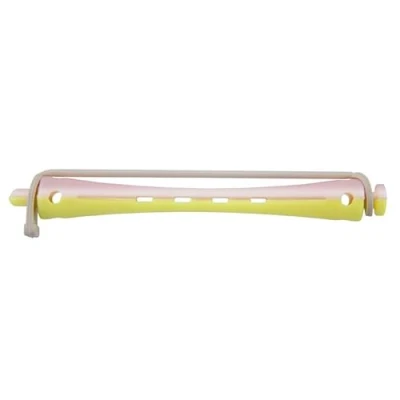 Afbeelding van Comair Permanentwikkels Lang Geel/Roze 8 mm