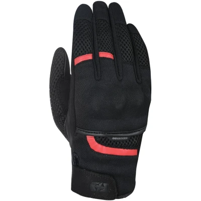 Afbeelding van Oxford Brisbane Air de Handschoenen van motorfiets, zwart rood, afmeting XL voor man