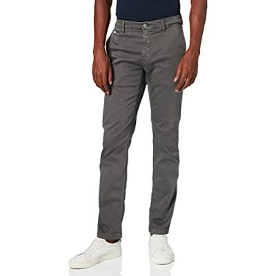 Afbeelding van Replay M9722A Benni Hyperchino Color Xlite heren Jeans, Grey Mouse 591, 27W / 30L