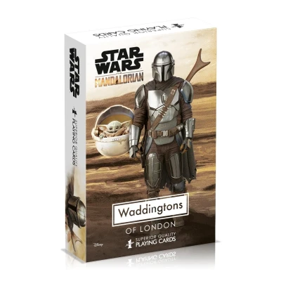 Afbeelding van WINNING MOVES 54 kaarten Star Wars The MANDALORIAN gezelschapsspel kaartspellen vanaf 4 jaar Franse versie