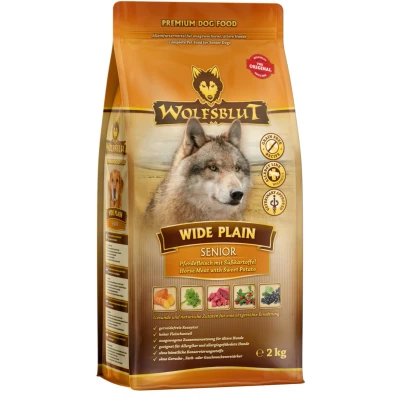 Afbeelding van 3x Wolfsblut Wide Plain Senior 2 kg