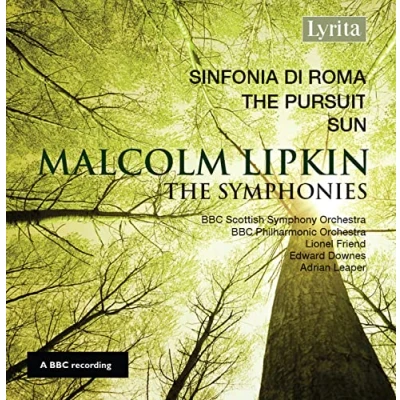 Afbeelding van BBC Scottish Symphony Orchestra &amp; Philharmonic Orchestra, Lionel Friend, Edward Downes Lipkin: The Symphonies 1 3 (CD)