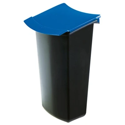 Afbeelding van Han papiermand Mondo inzetbakje: blauw (ft 15,8 x 12,4 28,4 cm)