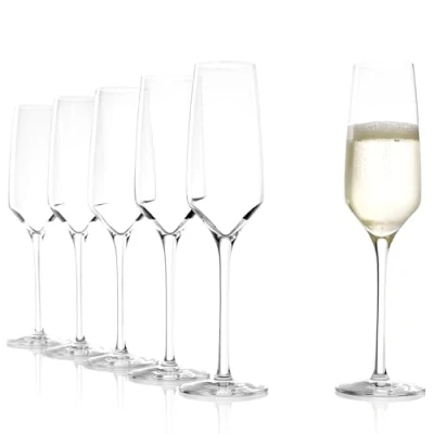 Afbeelding van Stölzle Lausitz Experience champagneglazen, 188 ml, set van 6 hoogwaardige kwaliteit