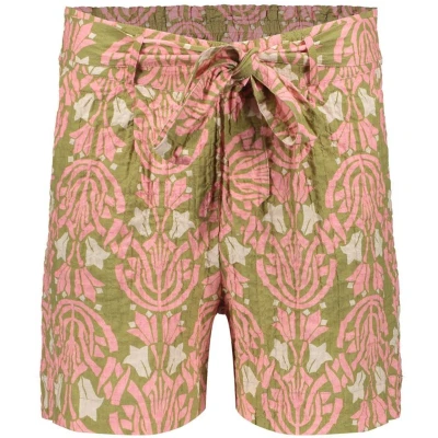Afbeelding van Geisha regular waist bermuda short groen