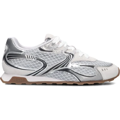 Afbeelding van Ash Kabuki Sneakers Mesh Dames Zilver Maat 36