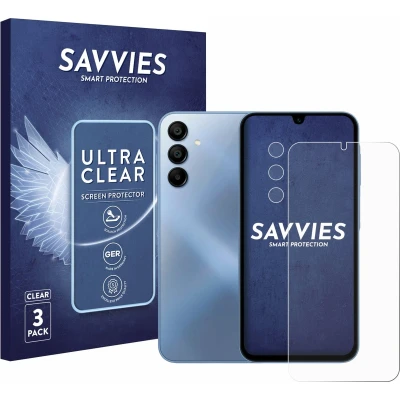 Afbeelding van 6x Savvies Screenprotector voor Samsung Galaxy A15 5G (Voor+Camera)