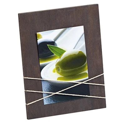 Afbeelding van walther design fotolijst bruin tot 13 x 18 cm Houten portretlijst met koordhouder La Casa YO111P