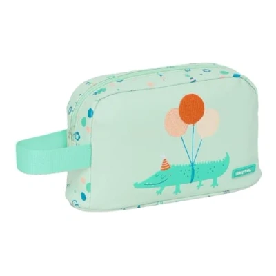 Afbeelding van Thermische Snacktas Safta Fiesta Groen 21,5 x 12 6,5 cm