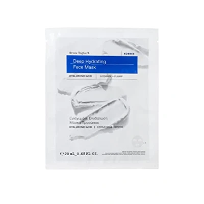 Afbeelding van Korres Greek Yoghurt DEEP Hydrating FACE MASK Masker, Maat: 20 ml,
