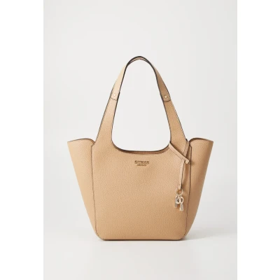 Afbeelding van Guess Helina TOTE SET Shopper, Dames, Maat: One Size, Beige