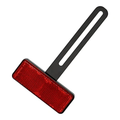 Afbeelding van Universele motorfiets kentekenplaat reflector met houder E geteste kentekenplaathouder accessoires (universele houder)