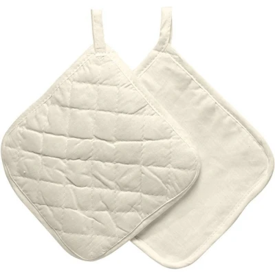 Afbeelding van Pot Houders, maat 17x17 cm, 4 stuks, natuurlijk