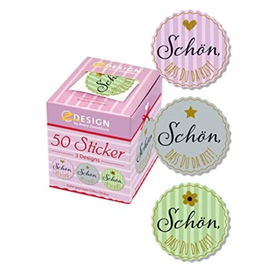 Afbeelding van AVERY Doel ZDesign Sticker &#039;Violet