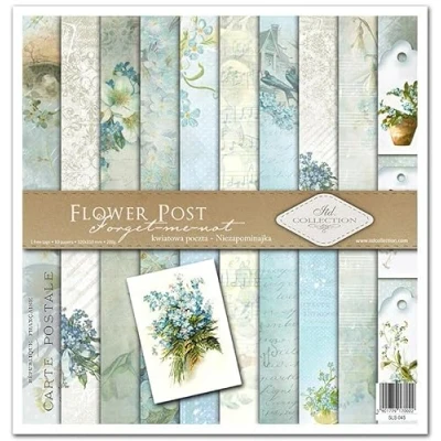 Afbeelding van ITD Collection scrapbooking pakket 12x12 inch, papier, decoratief decoupage, kaarten maken, papierformaat 310 x 320 mm (SLS045)