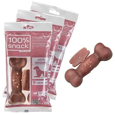 Afbeelding van Ferplast Hondensnack Natuurlijke Mondhygiëne Geurbestrijding met Yucca Extract 3 Pack Kit 420g