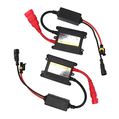 Afbeelding van KIMISS KI6015 12V 55W universele voorschakelapparaatkit Xenon DC HID vervanging reactantie 2 stuks alle series voor H1 H3 H4 H7 H10 H9 9005 9006 D2r D2s