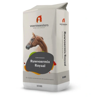 Afbeelding van Voermeesters Ruwvoermix Royaal Paardenvoer 15 kg