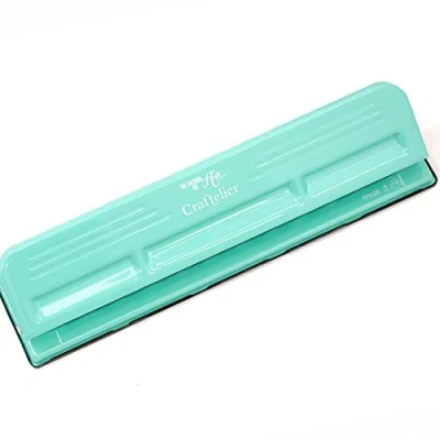 Afbeelding van Craftelier Disc Planner Punch voor Binding Notebooks Scrapbooking of Craft Projecten Ponsen tot 3 vellen van 90 g/m2 Aprox. Afmeting 32 x 9 5 cm