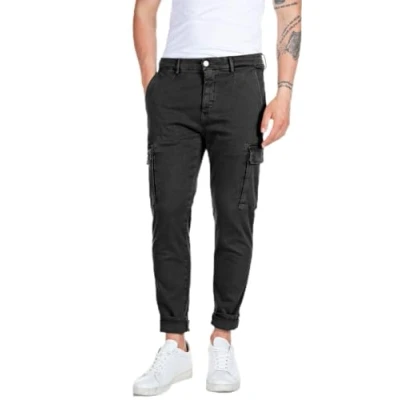 Afbeelding van Replay heren JaanTRUE, 040 Black, 36W / 32L