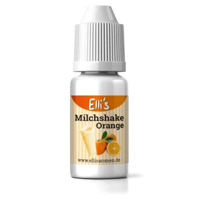 Afbeelding van Ellis Aromen Milkshake Orange NATURIDENTISCHE levensmiddelaroma voor gerechten en dranken 10 ml